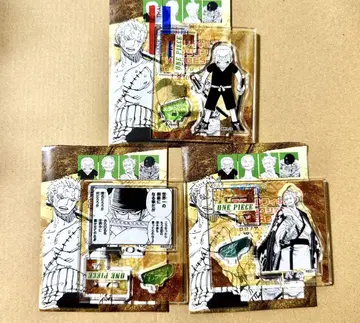 ONE PIECE HEROES 아크릴 피규어 컬렉션 조로 세트