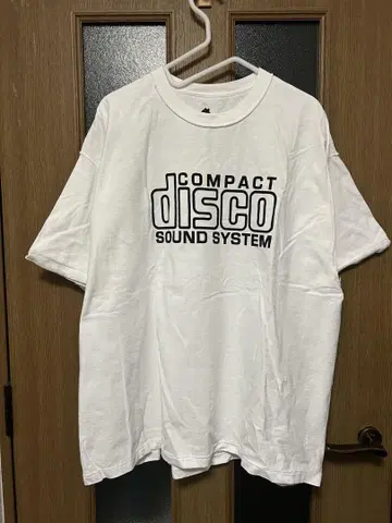 is-ness COMPACT DISCO 티셔츠 프리 사이즈