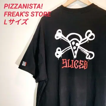 PIZZANISTA! FREAK'S STORE 티셔츠 L 사이즈 블랙