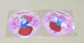 [레어] 마법의 프린세스 밍키모모 애니메가 카페 혜택 코스터