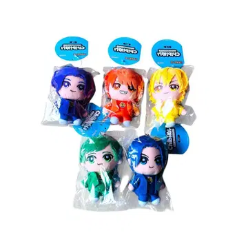 리얼피스 chibi  앉은 마스코트 5개 세트