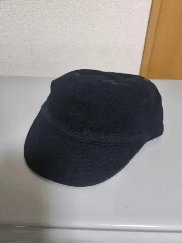 카시라 워크 캡 코튼 블랙