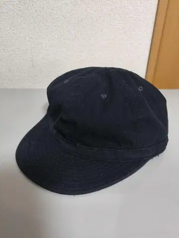 CA4LA 워크 캡 코튼 블랙