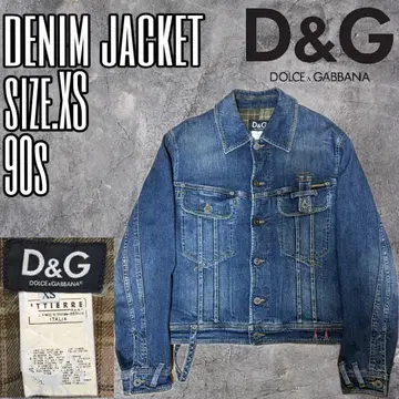 D&G 돌체 데님 자켓 XS 사이즈 90s