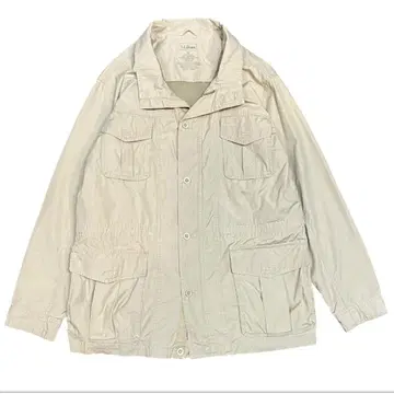 [초명작] L.L.Bean 밀리터리 사파리 자켓 베이지 XL