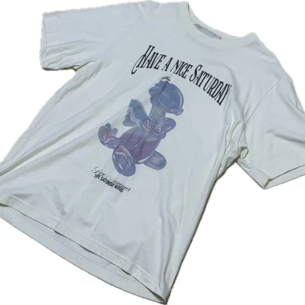 ☆人気☆【SATUR】☆Blue Dragon Balloon Graphic T-Shir.t☆ ☆人気☆【SATUR】☆Blue Dragon Balloon Graphic T-Shir.t