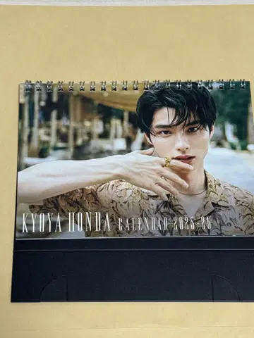 혼다 교야 KYOYA HONDA 탁상 달력 2025-26