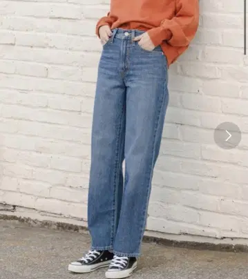 리바이스 Levi's 94 BAGGY 배기 데님 블루 스트레이트