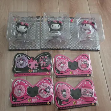 My Melody & Kuromi 피규어 세트 해피 복권