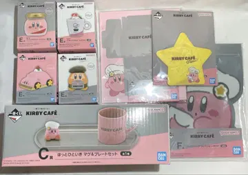 제일복권 별의 커비 KIRBY CAFE 정리 세트