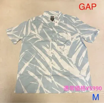 GAP 보타니컬 무늬 반팔 셔츠
