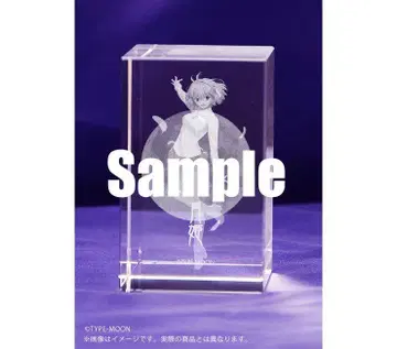 월의 공주 에비텐 특전 3D 크리스탈