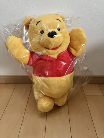 택 포함 새상품 곰돌이 푸 LL 봉제 인형 포즈 프라이스