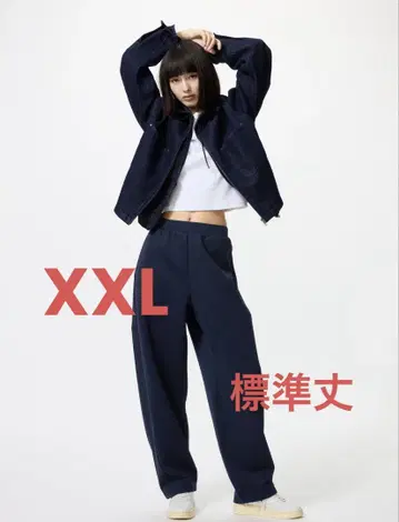 드라이 스웨트 커브 팬츠 유니클로 UNIQLO XXL