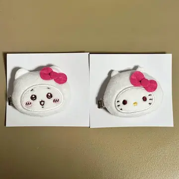 치이카와 산리오 시크릿 헤어 클립 세트