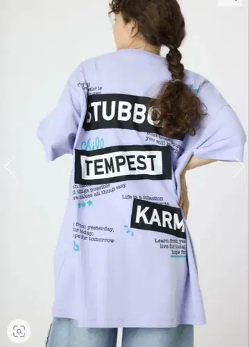 로데오크라운즈 와이드 보울 PATCH DESIGN 원피스 T 셔츠 원피스