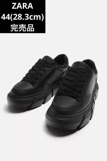 ZARA 자라 청키솔 스니커즈 27.6cm 44 완판템