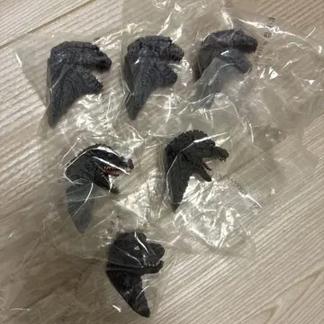 제일복권 고질라 몬스터 헤드 마그넷 3종 6개