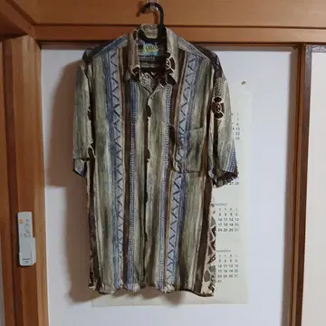 OBISPO 알로하 셔츠 반팔 멀티 컬러