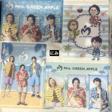 Mrs. GREEN APPLE 미세스 그린 애플 아트 시트