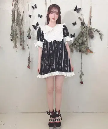 Swankiss 드라이 로즈 원피스