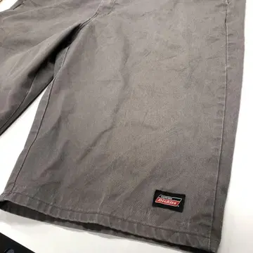 Dickies W40 워크 하프 팬츠 그레이 남성용 L