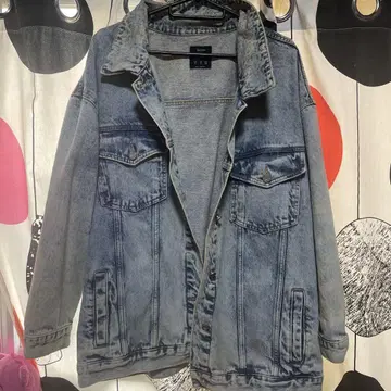 Bershka 블루 데님 재킷 M사이즈