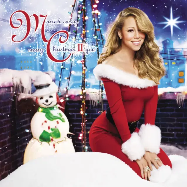머라이어 캐리 Merry Christmas II You 앨범 시디 CD
