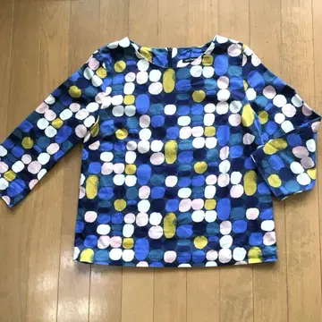 마리메꼬 7부 소매 블라우스 marimekko