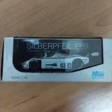 Max Silberpfeil 1989 미니카 1:43