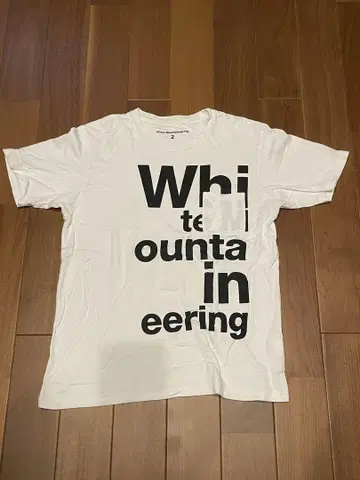 White Mountaineering 티셔츠 사이즈 2