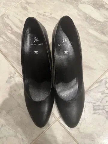 success walk 블랙 하이힐 25.0cm