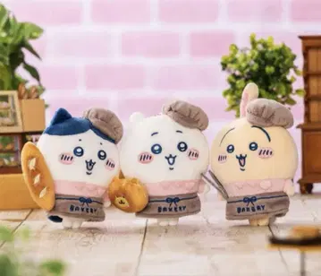 치이카와 베이커리 스태프 마스코트 치이카와 하치와레 토끼 3종