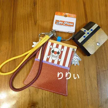 USJ 유니버셜 원피스 배기 패스 케이스&미니 파우치