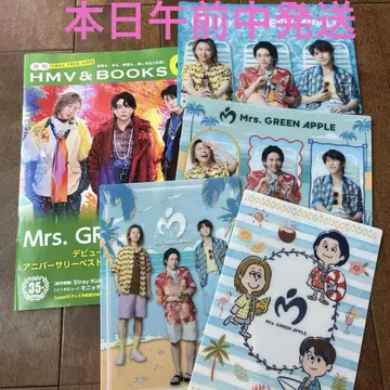 Mrs. GREEN APPLE 비주얼 시트 전 4종 컴프