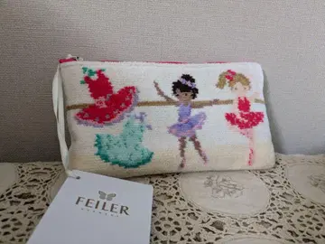 FEILER 페이러 플랫 파우치 발레리나