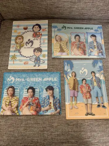 Mrs. GREEN APPLE 비주얼 시트 전 4매