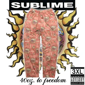 Sublime 40 Oz. To Freedom 파자마 팬츠 3XL