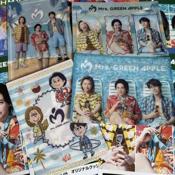 Mrs. GREEN APPLE 비주얼 시트 컴프 로손