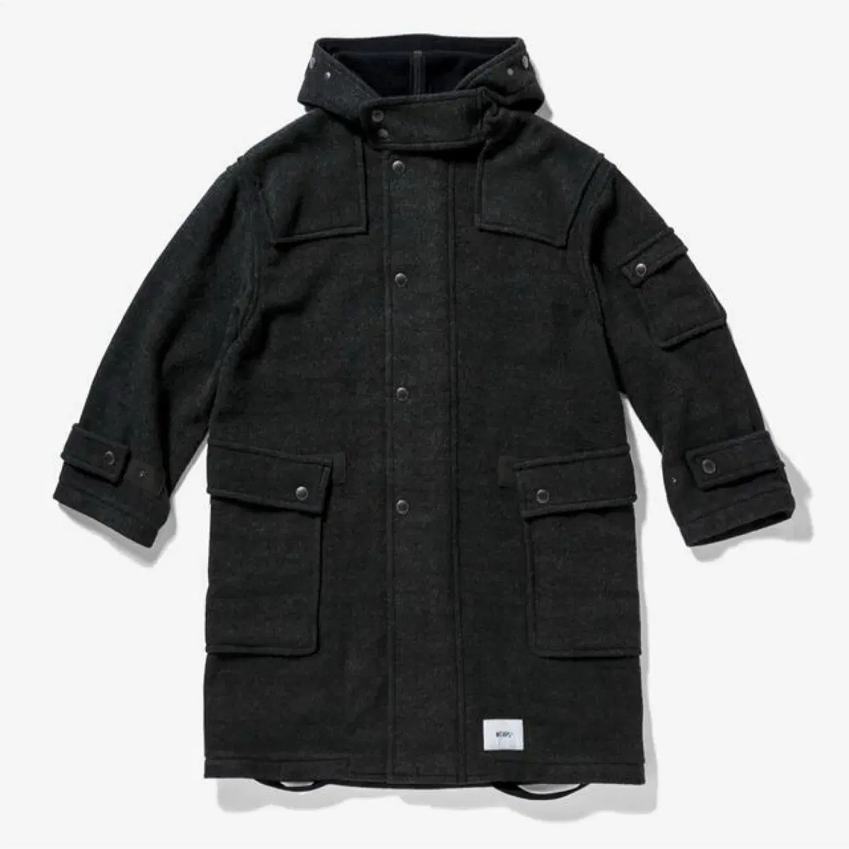 Wtaps 21aw Straits Duffle Coat Olive 02 #더블탭스,#Wtaps,#더블탭스
