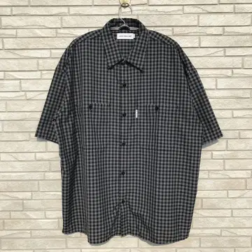 쿠티 셔츠 S 깅엄 체크