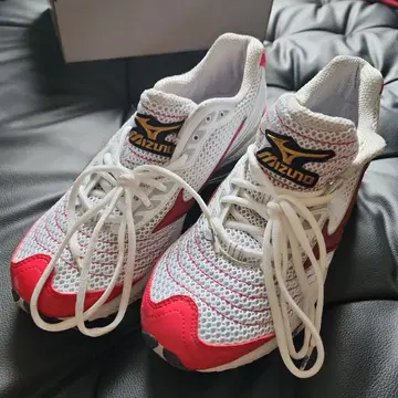 Mizuno PRO JAPAN 사양 야구 신발 27.5cm 화이트/레드