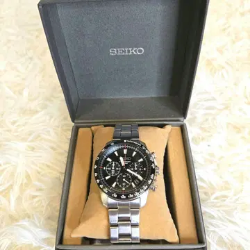 레어 새상품급 SEIKO 크로노그래프 손목시계 SSB031 해외 모델
