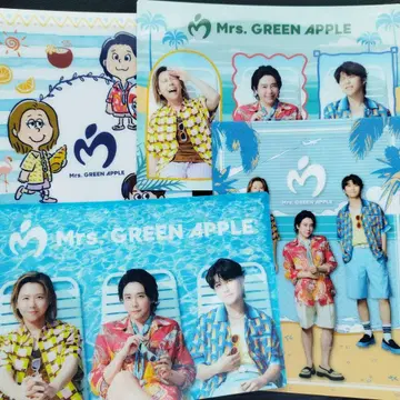 Mrs. GREEN APPLE 미세스그린애플 비주얼 시트