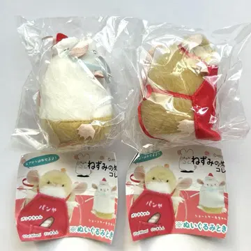 쥐 봉제 인형 & 동물 잠옷 숏 케이크 빵