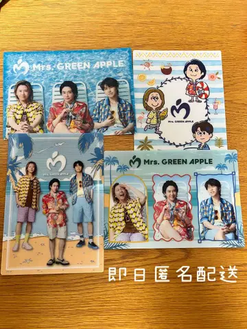 Mrs.GREEN APPLE 미세스 로손 콜라보 비주얼 시트