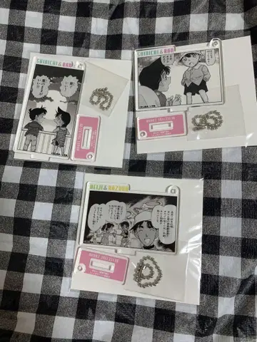 명탐정 코난 코난 앱 아크릴 키링 신이치 란