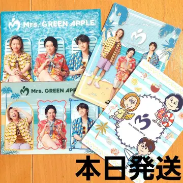 Mrs. GREEN APPLE 미세스 로손 한정판 비주얼 시 4종