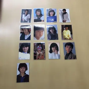 1980년대 아이돌 야쿠시마루 히로코 프로마이드 13매 세트