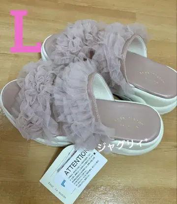 시마무라 츠지 노조미 샌들 핑크 L